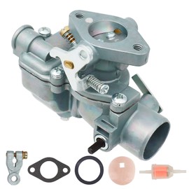 VergasRetor Carburetor 251234R91 fits for Farmall IH Cub Tractor 154 184 185 C60 Early Cub LoBoy Engines SN 312389 with Choke Lever Gasket, OE# 251234R92 71523C92 405004R91