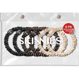 Colorado Home Co Coleteros de Seda de Morera de Lujo Sundaysilks para Mujeres Y Niñas | Gomas para El Pelo Sedosas Y Antideslizantes para Cabello Natu