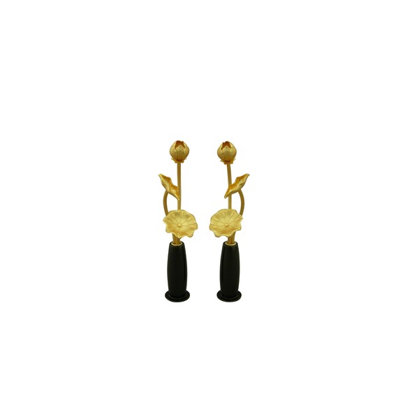[Altar Hasegawa] Everflowers, Set of 2, Copper Everflowers, Water Stud