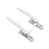 Yuiturt UPVC Window Handles, 2 Pcs White Cockspur Window Handle