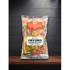 Shreeji Squared Fryums 400g (14 Oz) *Fry & Eat*