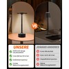 Trongle Wireless Table Lamp with Touch Control, Touch Table Lamp