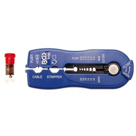 BGS 2 in 1 Wire & Cable Stripper, 0.8 – 2.6 mm 8490