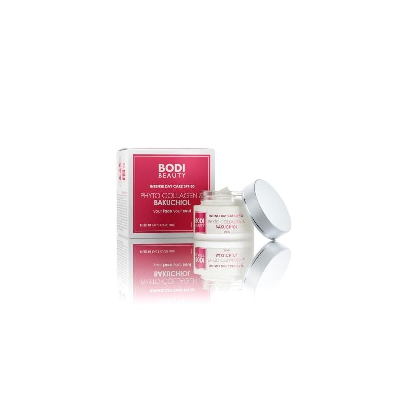 Intensive DAY cream with bakuchiol, phytocollagen and SPF 50 Bodi