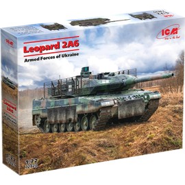 ICM 1/72 Ukraine Leopard 2A6 Plastic Model 72820 (Tank)