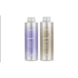 JOICO BLONDE LIFE Violet Shampoo & Brightening Conditioner 33.8oz LITER DUO SET