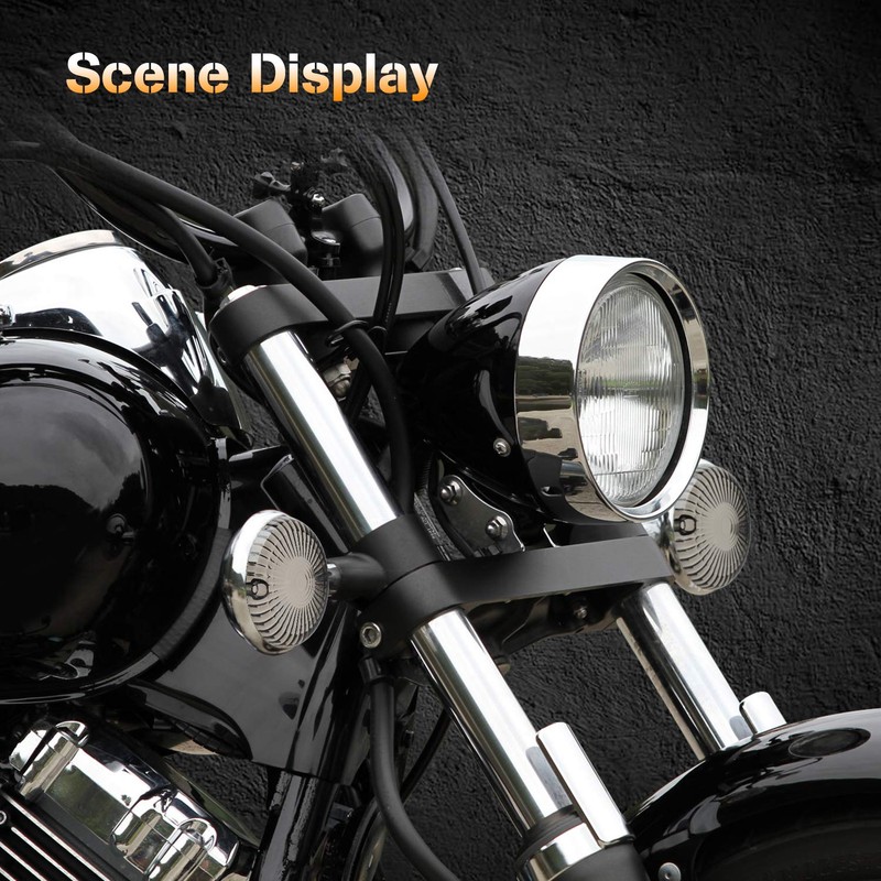 NTHREEAUTO 4PCS Smoked Turn Signals Lens Cover Front Rear Lenses