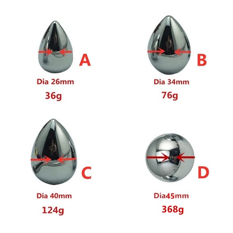 3 Sizes Men's Metal Stainless Steel Weight Training Rings with