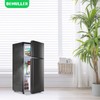 DEMULLER 2.4 Cu.ft Mini Fridge with Freezer Small Refrigerator with