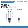 Squire Heavy Duty Padlock (Vulcan Combi 40/2.5) - Toughest Long