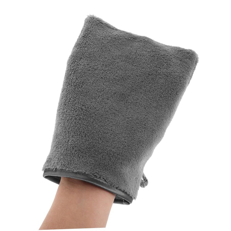 Healeved 6pcs Super Absorbent Body Wash Mitts Reusable Microfiber Face