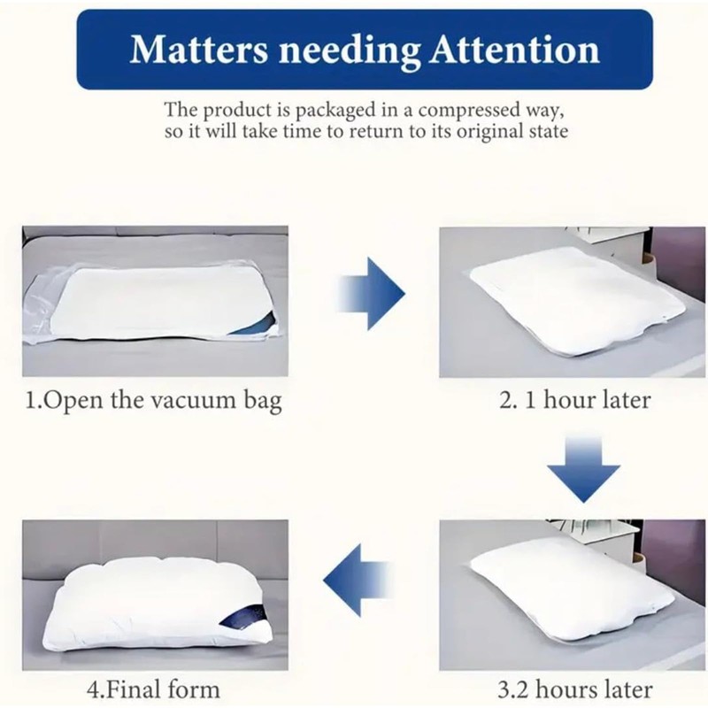 Bed Pillows for Sleeping Queen Size Set of 2 Pack