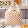 Lunch Bag for Women Men Womens Lunch Box Checkered Bag