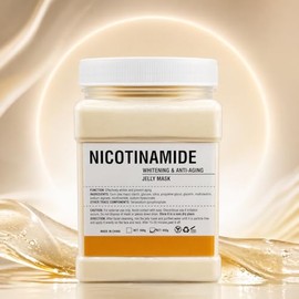 Mascarilla Facial Jelly de Nicotinamida 650g, Mascarilla Peel Off Hidratante para Luminosidad, Spa Facial y Cuidado de la Piel