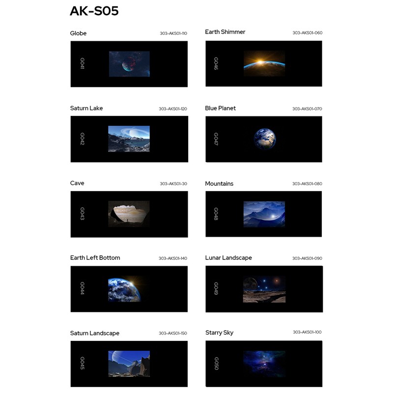 Godox AK-S05 Slide Set Transparencies for Godox AK-R21 Camera Flash