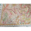 Caspari Two Decorative Luncheon Napkins for Decoupage "Painted Paisley Gold