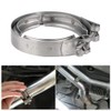 Hose Clamp, Perfect Fit Rustproof Turbo Exhaust Clamp 63mm/2.5" for