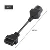 OBD2 Adapter Cable, Diagnostic Cable for MAZDA 17 Pin Obd2-12V-24V
