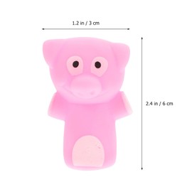 Alasum 5pcs Animal Dolls Kids Storytelling Toys Party Hand Puppets Storytelling Toys Parent Child Gift Vinyl Poultry