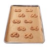 Frieling Unbleached Parchment Paper, Reusable Double-Sided Non-Stick Silicone Coating, Pre-Cut