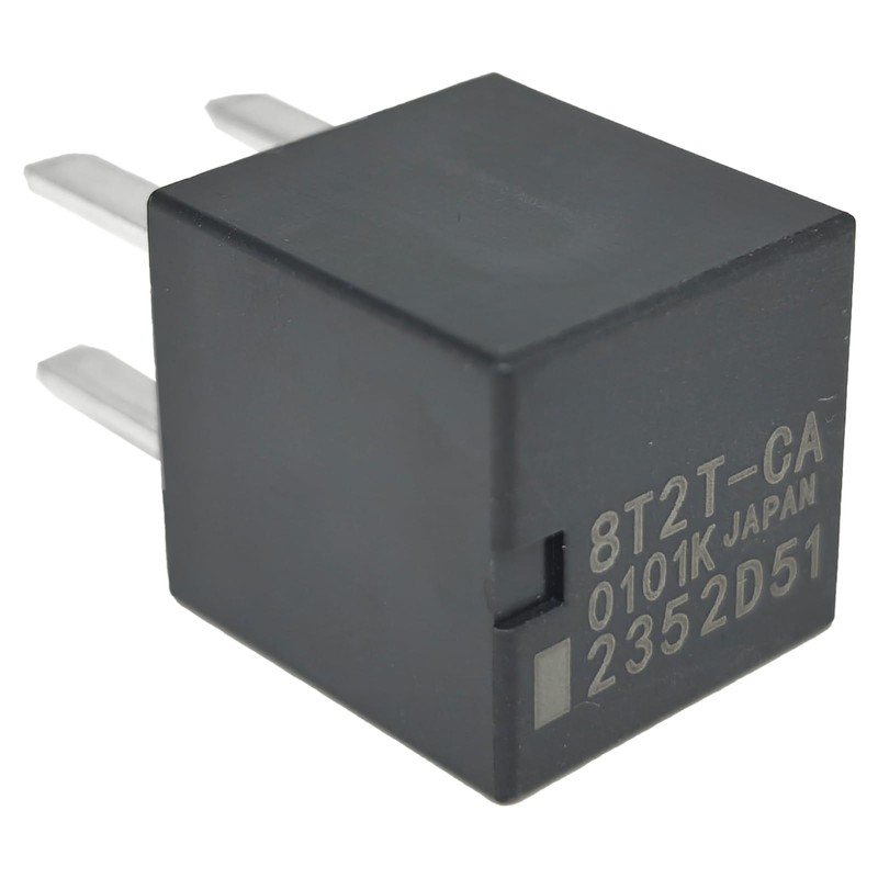 3-Pack 8T2T-CA Relay - 12VDC 20A 4-Pin SPST Automotive Power