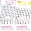 Ready-to-Use Eyelash Fans, 5D-C-0.10-12, Lace Base, Ready-to-Use Fan Eyelash Extensions,
