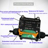 Meskliu Wireless Winch Remote Forward Reverse Switch,Waterproof DC12V/24V/48V 8A Relay