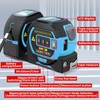 60M Infrared Laser Tape Measure, 3-in-1 Handheld Laser Distance Meter