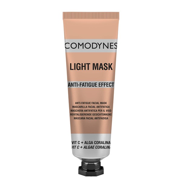 COMODYNES LIGHT MASK - Energizing Facial Mask –Shock Treatment - For Tired And Devitalized Skin – Restore The Balance Of The Skin - Natural Ingredients - Skin Care -Vit C + Coral Seaweed