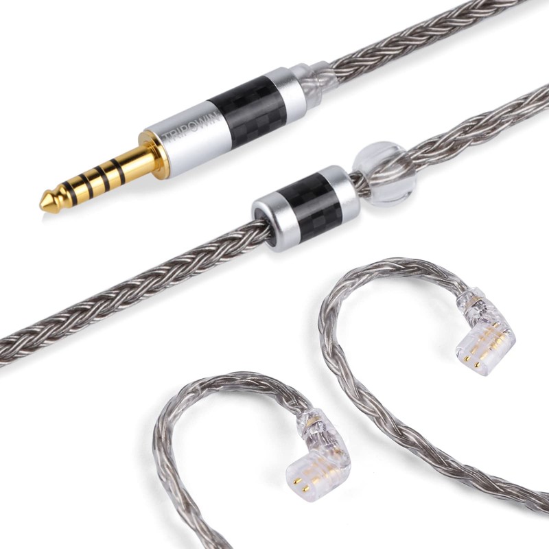 Linsoul Tripowin Zonie 16 Core Silver Plated Cable SPC Earphone
