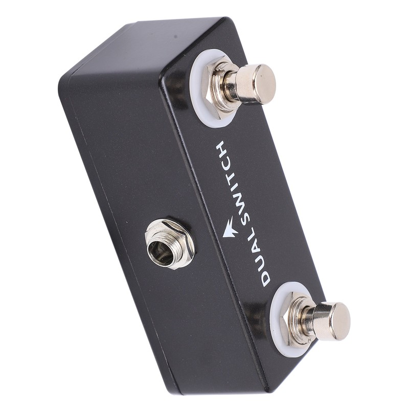 Guitar Foot Switch Pedal Dual Footswitch Tap Momentary Lock Free
