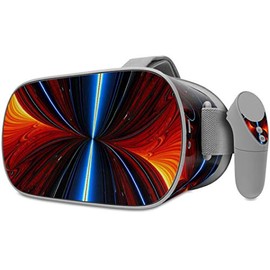 Decal Style Skin Wrap Compatible with Oculus Go Headset - Quasar Fire (Oculus NOT Included)