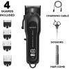Supreme Trimmer Pro Clipper Lite w/ Fade Blade, Comb &