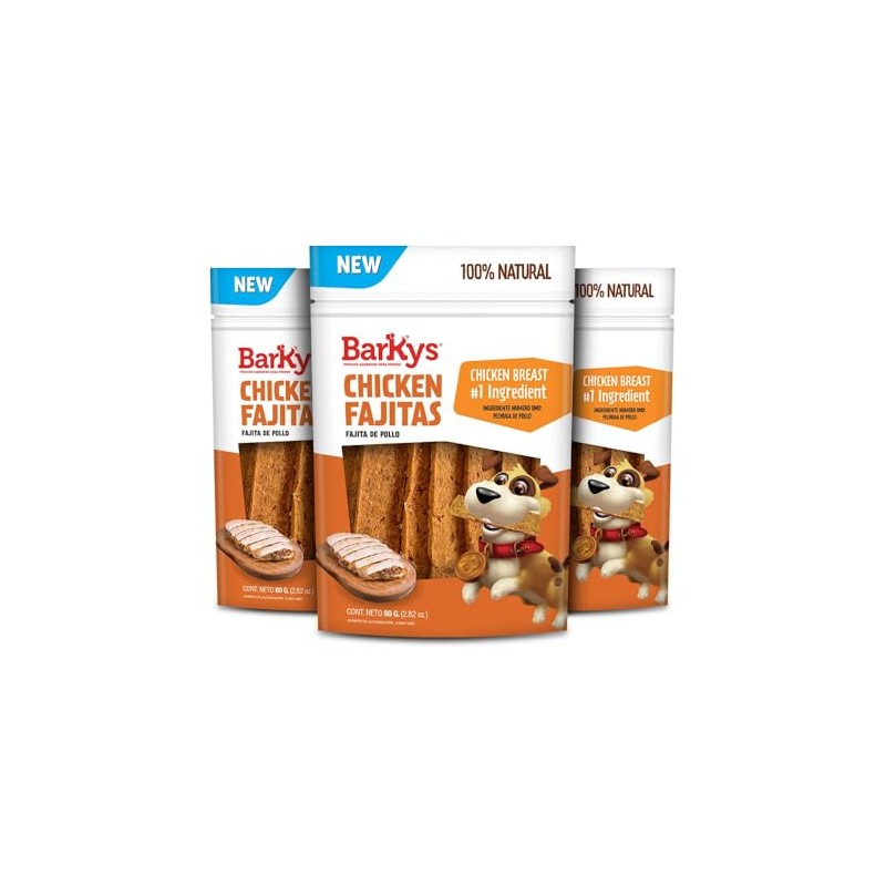 BARKYS Fajitas Chicken 80 GR 3 Pack