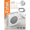 EXTEL diBi Plug White Wireless Doorbell, up to 200 m