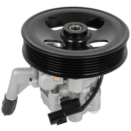 SCITOO Power Steering Pump, with Pulley, Compatible with Hyundai Genesis Coupe 2013-2016 V6 3.8L, Replace 571002M400, 21-671