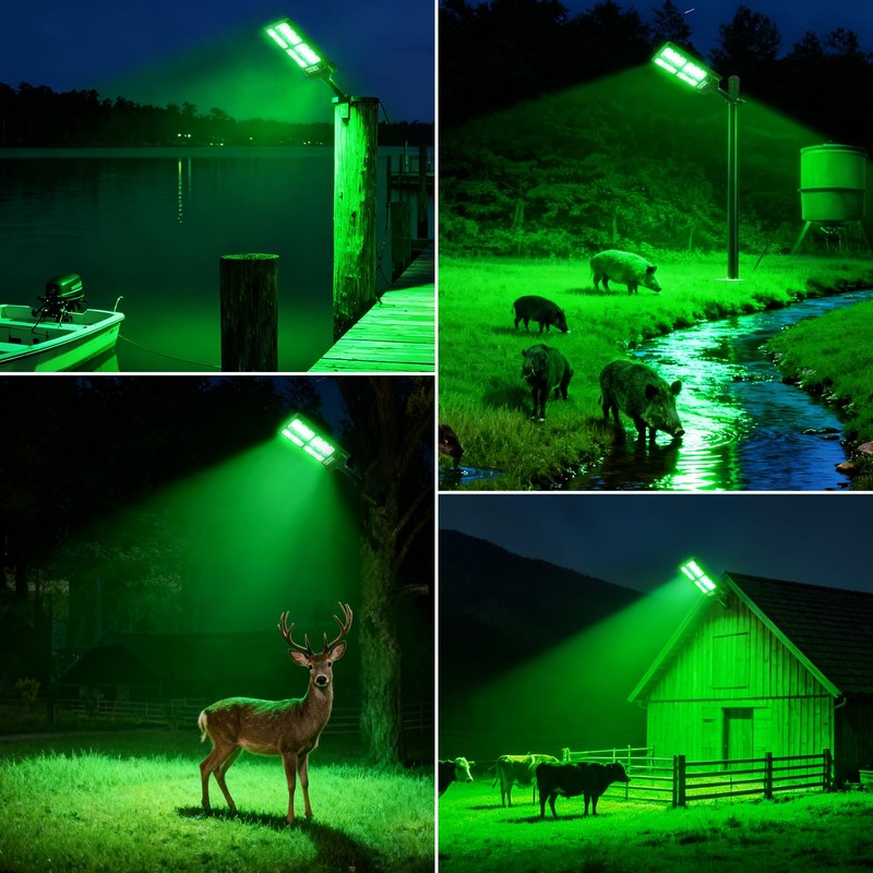 CNOIJUTS Hog Lights for Night Hunting - 18000LM Green Hunting