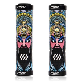 Chooee - Agarres de silicona para bicicleta, con bloqueo de gel de sílice, agarre para bicicleta de montaña