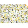 Silk Like Square Scarf Fashion Lemon Pattern Neck Scarfs for