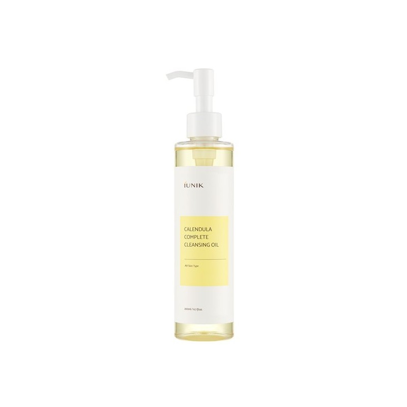 IUNIK 아이유닉 카렌듈라 컴플리트 클렌징오일 200ml Iunique Calendula Complete Cleansing