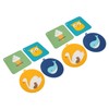 6Pcs Silicone Trivet Mats Cartoon Style Anti Slip Flexible Hanging