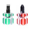 Kinteshun Mini Stubby Screwdrivers Short Cross and Flat Magnetic Tip