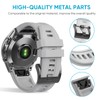 lepmok 22mm Band for Garmin Fenix 7/Fenix 7 Solar/Fenix 7