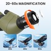 20-60x80 Spotting Scopes for Bird Watching, BAK4 Waterproof Spotting Scope
