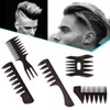 10 Pack Hair Comb Styling Set Barber Hair Stylist Accessories