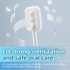La Fluss 30 Pieces Tongue Cleaning Disposable Teeth Toothbrushes Newborn