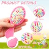 Meanplan 16 Pcs Easter Basket Stuffers Easter Mini Hair Brush