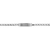 trendor 88612-19 Engraving Bracelet for Youth 925 Silver Curb Chain