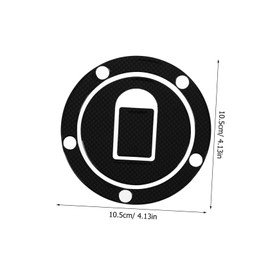 Mobestech 06-09 New Model Motorcycle Tank Cap Sticker Anti-slip Pad Grip Decal c