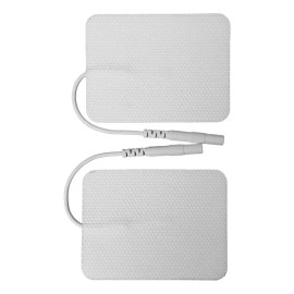 Zunzunta 10 Electrodos Parches Con Gel Para Tens 6 X 5 Centimetros